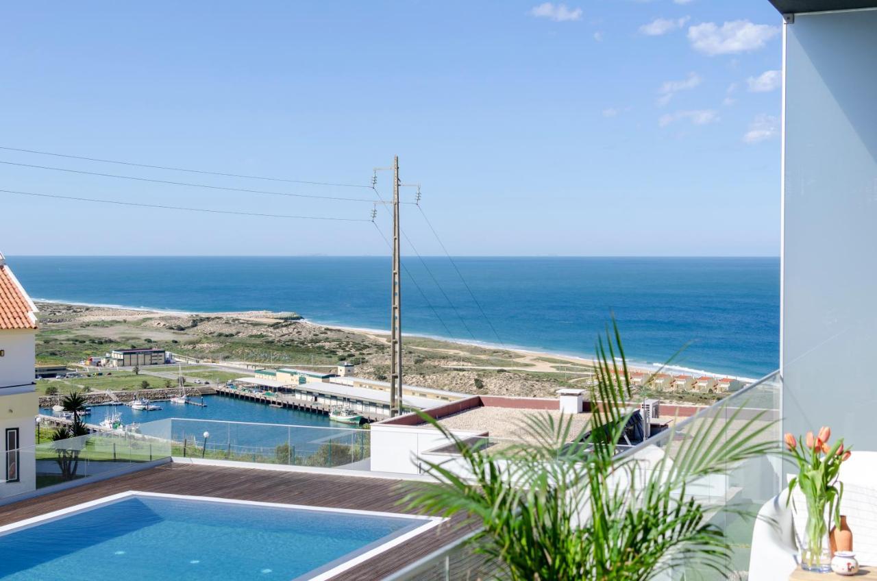 Ocean Views - New Private Condominium With Pool & Sea Views Nazaré Zewnętrze zdjęcie