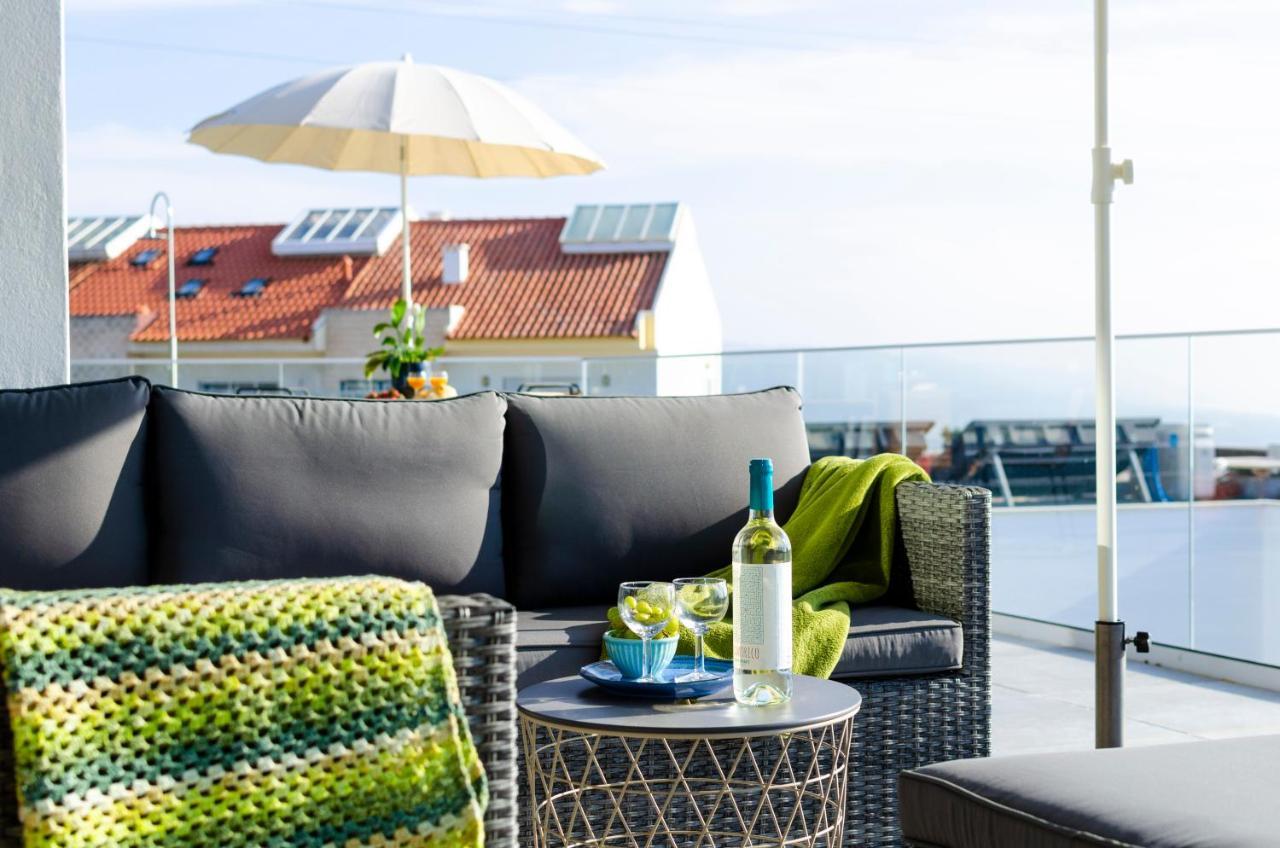 Ocean Views - New Private Condominium With Pool & Sea Views Nazaré Zewnętrze zdjęcie