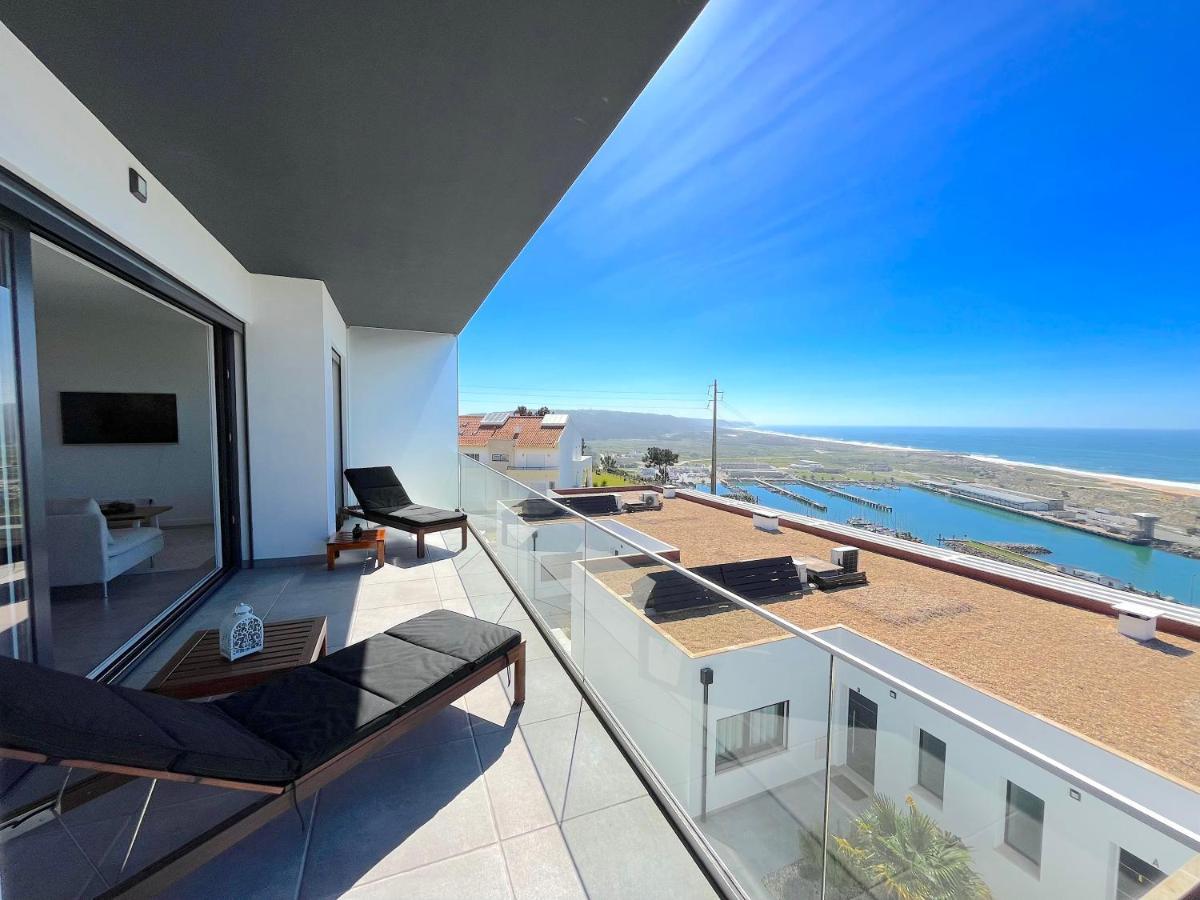 Ocean Views - New Private Condominium With Pool & Sea Views Nazaré Zewnętrze zdjęcie
