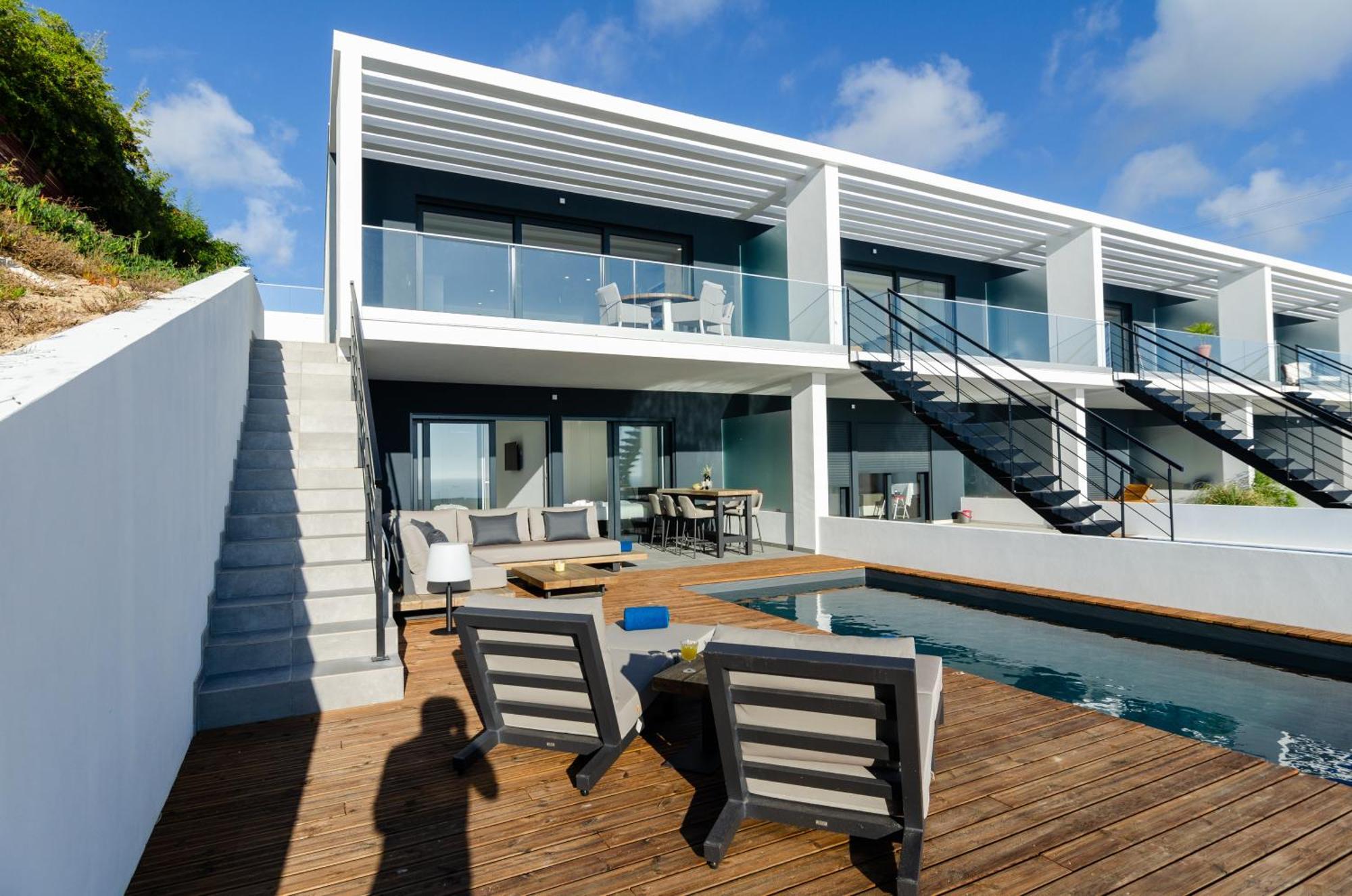 Ocean Views - New Private Condominium With Pool & Sea Views Nazaré Pokój zdjęcie
