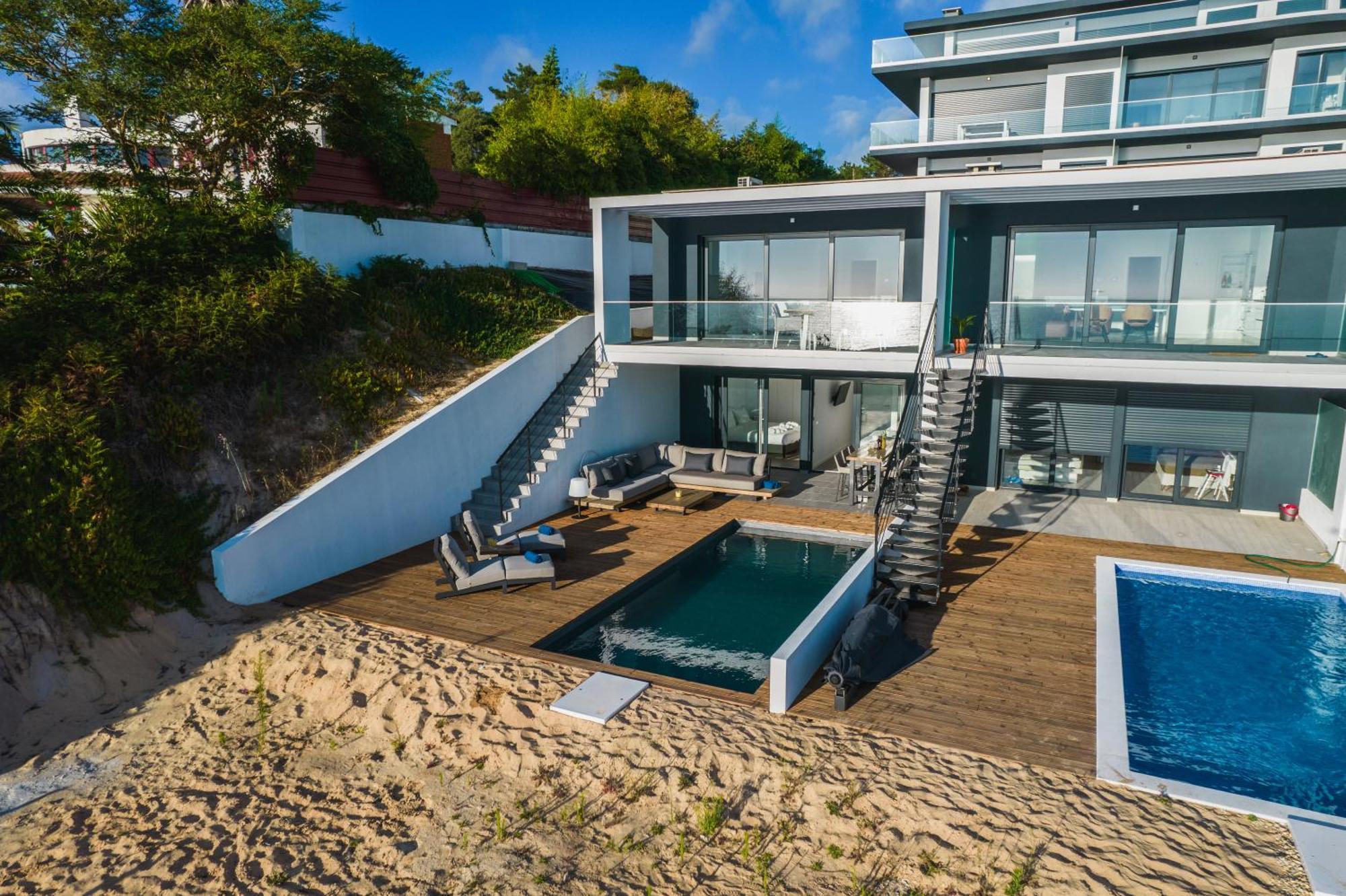 Ocean Views - New Private Condominium With Pool & Sea Views Nazaré Pokój zdjęcie